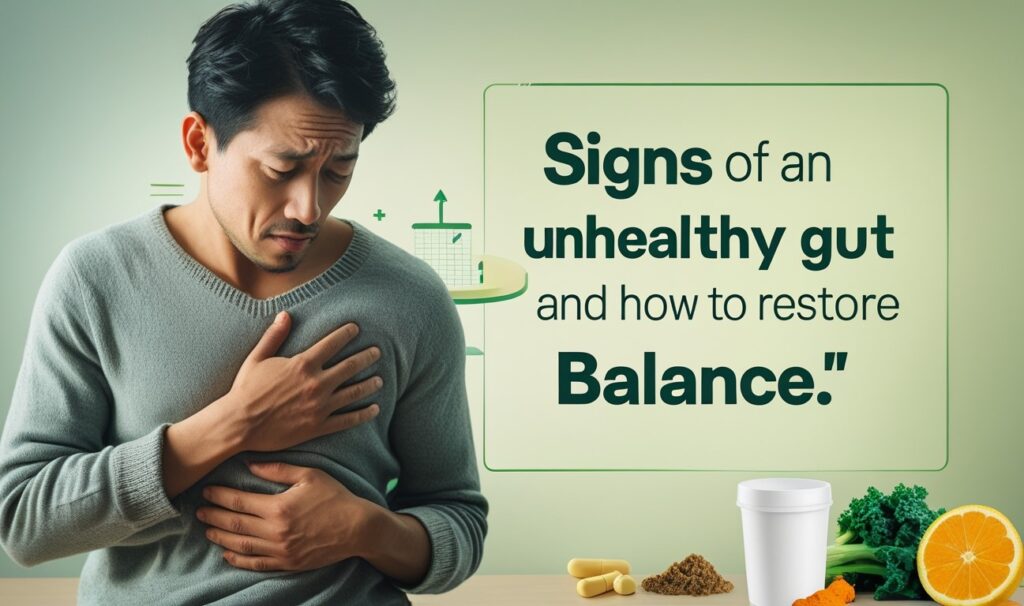 signs of unhealthy gut